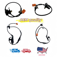 4PCS  ABS Wheel Speed Sensors 57455-SDA-013 5...