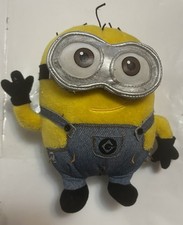 Despicable Me Minion Mayhem Universal Studios 6" Plush Minion Rare Fast Shipping