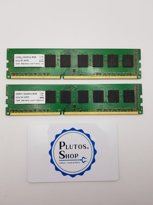 NANYA DDR3 16GB Kit (2x8GB) PC RAM Arbeitsspeicher - 1333MHz only for AMD