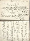 1862-63 CIVIL WAR SOLDIERS DIARY & NOTES 100 HANDWRITTEN pgs- (some pages loose)