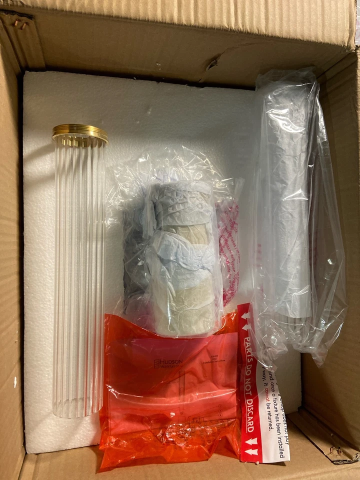 Aplique de pared Hudson Valley Lighting 1202-AGB Asher 2 luces 28" de alto - latón envejecido Foto 2 de 2