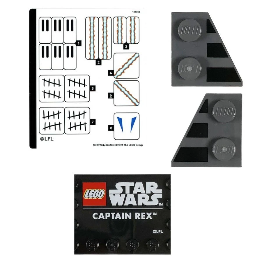 Rex LEGO (R) Stickers for sale | eBay