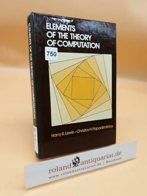 Prentice-Hall software series: Elements of the theory of Buch Pearson