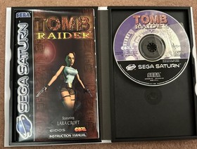 SEGA SATURN TOMB RAIDER - TESTED WORKING