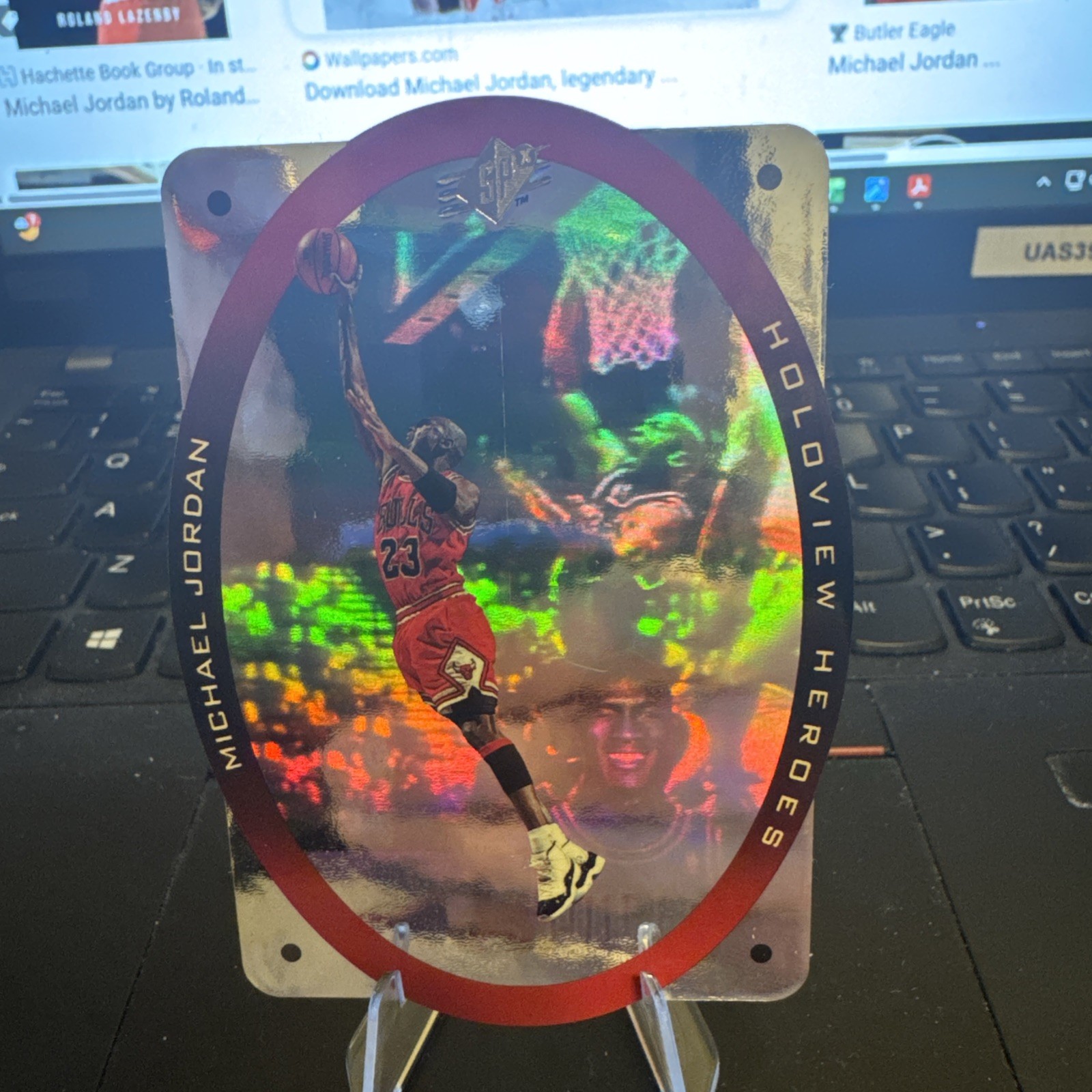 Michael Jordan 1996 SPx #H1 Holoview Heroes Price Guide - Sports