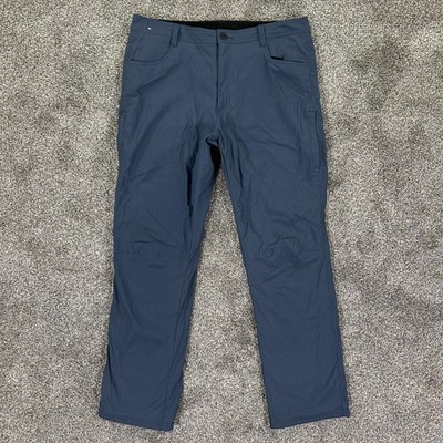 Orvis Classic Lined Technical Performance Pants Mens 38x32 Slate Blue Outdoors