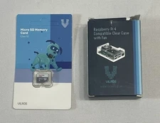 Vilros Micro Sd Card - Raspberry Pi 4 Compatible Clear Case With Fan