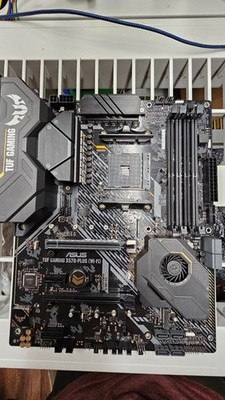 ASUS TUF Gaming X570-Plus WiFi AM4 ATX Motherboard Tested w/ Antennas I/O Shield