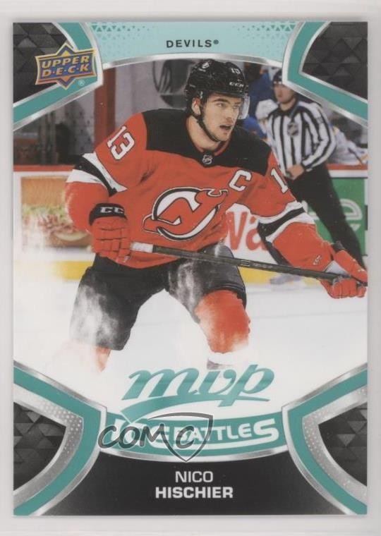 2021-22 Upper Deck MVP Ice Battles Nico Hischier #113 mp7