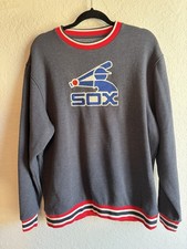 Chicago White Sox New Era Retro Charcoal Crewneck Sweatshirt - Men’s XL Flawless