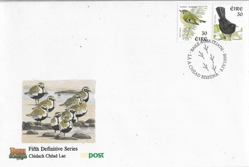 1998 IRELAND ADDITIONAL BIRDS DEFINITIVES ON SUPERB FDC