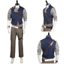 Jedi Cal Kestis Survivor Cosplay Costume Suit Outfit Halloween Party Top Pants
