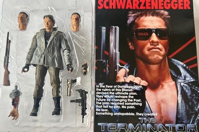 NECA Terminator 2 Ultimate Tech Noir T-800 7'' Actionfigur