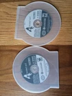 Resident Evil 4 (Nintendo GameCube, 2005) DISC 1 and 2 No case