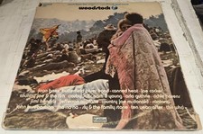 Vintage Woodstock Vinyl Record Soundtrack Album 1970 Rock Black 3LP Triple Set