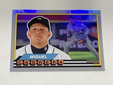 2021 Topps Archives Baseball 1989 Big Foil - Miguel Cabrera - Detroit Tigers