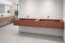 Concrete Bathroom Sink/Large Size/Double Basin / Custom Size / Booking Fee