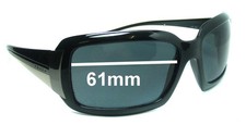 SFx Replacement Sunglass Lenses fits Prada SPR01H PR01HS - 61mm Wide