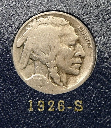 1926-S Buffalo Nickel - Good+  / VG  (S3)