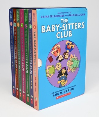 The Baby-Sitters Club Graphic Novels 1-7 Box-Set | Englisch | Telgemeier