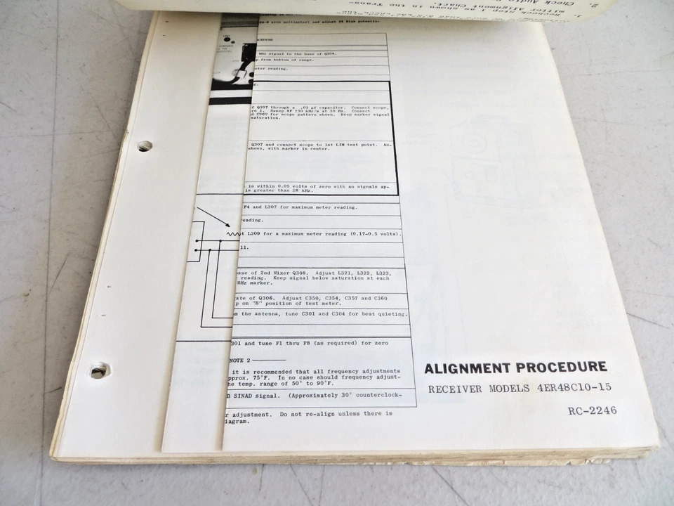 GE Mastr Progress Line Executive Series Maintenance Manual LBI-4332 - Image 3 of 4