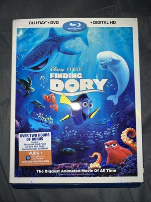 Finding Dory Blu-ray + DVD + Digital HD + Bonus 2016 w SlipCover NEW SEALED