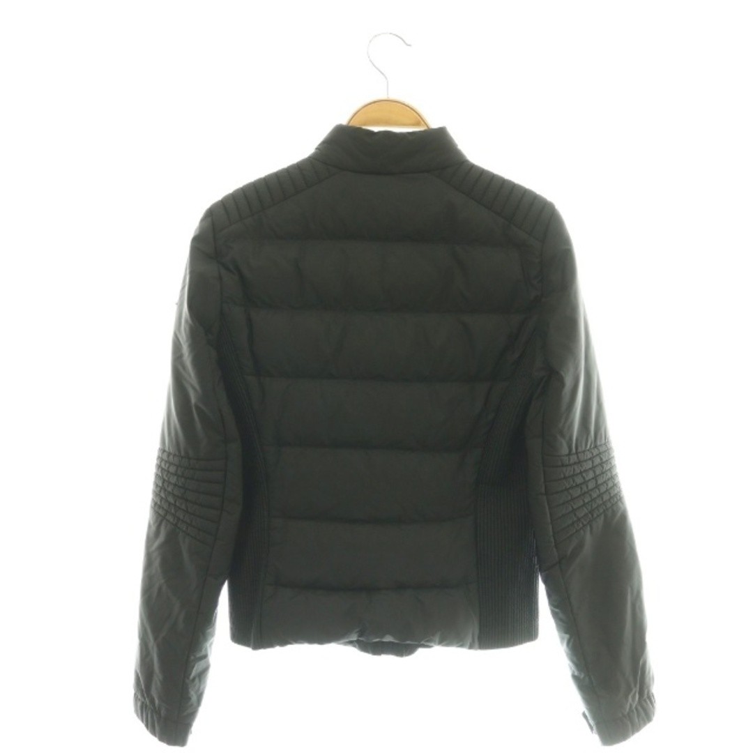 Prada Triangular Plate Down Jacket Zip up 38 Blac… - image 2