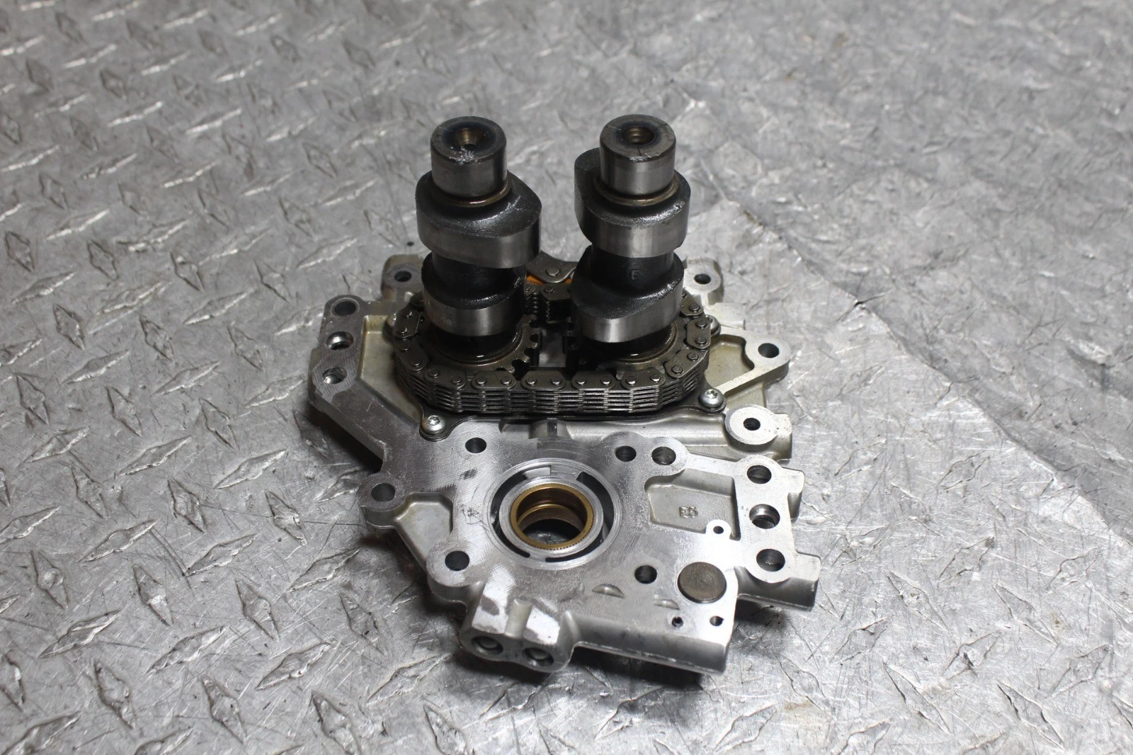 2005 HARLEY-DAVIDSON DYNA LOW RIDER FXDL OEM CAMSHAFT CAMS CAM SHAFTS W PLATE - product detail image 5