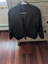 Cat  Jack Boys' Navy Blue Blazer Suit Jacket, Size 14, Single-Breasted