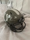 Alec Pierce Military Veterans Day Colts Signed Mini Helmet With Beckett Auth!