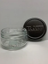 New! RAW Rolling Papers 6 Ounce Mason Jar for Air Tight Storage