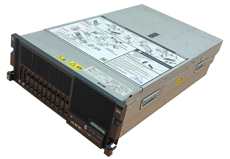 IBM Power S814 8286-41A 2×146GB SAS HDD Fibre RAID Card PSU - Image 2 of 4