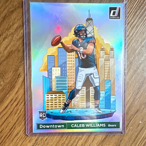 Panini 2024 Donruss jumbo Downtown! Rookie Insert Caleb Williams Bears #21