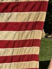 Vintage 1950s 48 Star American Flag 32” X 56”  With Wood Pole and Box — photo 5