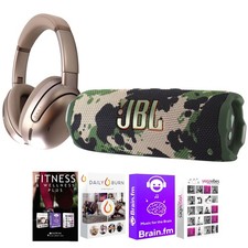 JBL Tour One M3 Wireless Noise Cancelling Headphones Latte  Speaker  Software