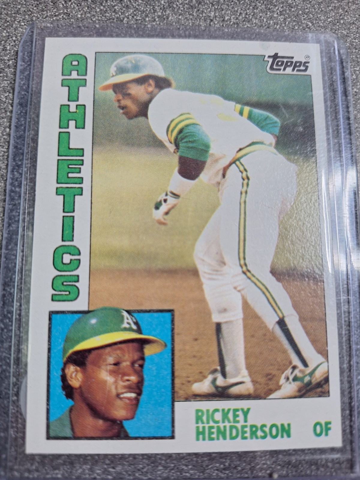 1984 Topps - Rickey Henderson #230 R75