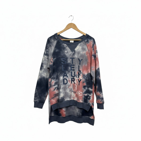 Style Laundry Multicoloured Tie-Dye Sweater Jumper Sweat Top- Size S