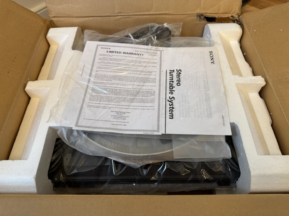 Sony PS-LX250H Automatic Turntable System Stereo Record Player New Open Box - Image 2 of 4