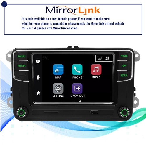 MIB RCD360 Pro 187B CarPlay Android Autoradio For VW Skoda Golf 5 6 Passta B6 B7 - Bild 7 von 19