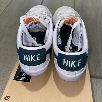 Nike SB Zoom Blazer Low Pro GT Mens Sz 7 White Green DR9099-100 Nike SB Zoom Blazer Low Pro GT Mens Sz 7 White Green DR9099-100