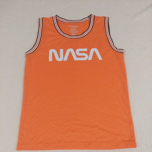 Chemistry Adult Medium Orange Nasa Tank 
