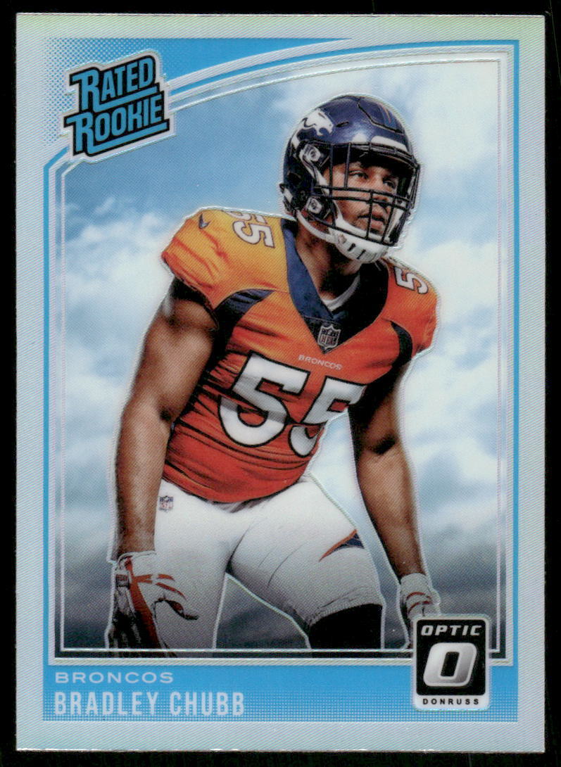 #169 Bradley Chubb 2018 Donruss Optic Holo