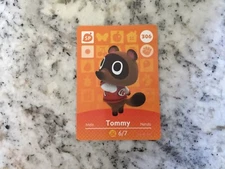 TOMMY 306 Animal Crossing Amiibo Card Mint From Either Series 1, 2, 3, 4, 5.