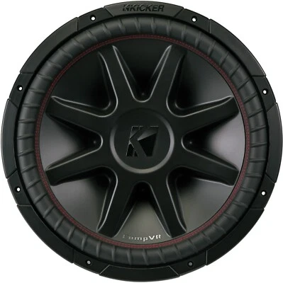 KICKER 43CVR152 CAR AUDIO DUAL 2 OHM 15" COMPVR SUBWOOFER/SUB WOOFER DVC CVR152 - Image 1 of 3
