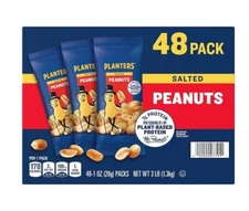 Planters Salted Peanuts (48 1-ounce packs)
