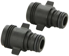 Flojet 20381-007 Electric Pump Fitting - Quad Port x Garden Hose Adapter