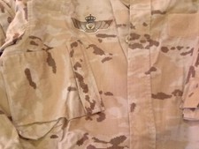 COMPLETO  GIACCA + PANTALONE MIMETICA DESERTICA PARA' SPAGNA