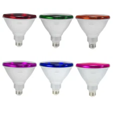 K7L3 KOBI Electric LED-PAR38-100-NDO-A, SEA TURTLE , AMBER NON DIMABLE