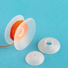 3x Empty Spools Sewing Tool Adults Sewing Bobbins Lace Thread Bobbin Spools