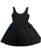 Princess Vera Wang Little Black Dress Juniors Sz 1 Printed Sparkly